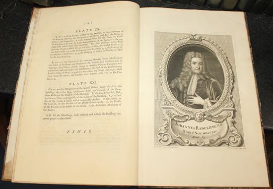 Gibbs, James - Bibliotecha Radcliviana; or a short description of the Radcliffe Library at Oxford,